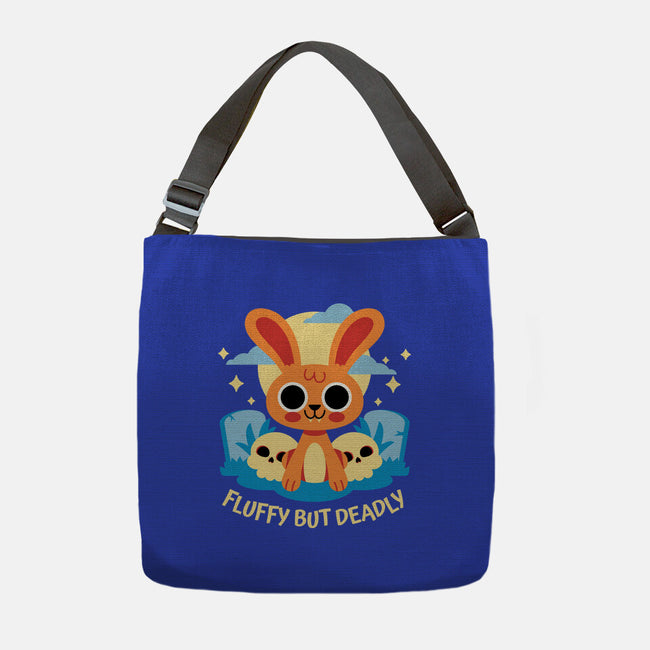 Fluffy But Deadly-None-Adjustable Tote-Bag-FunkVampire