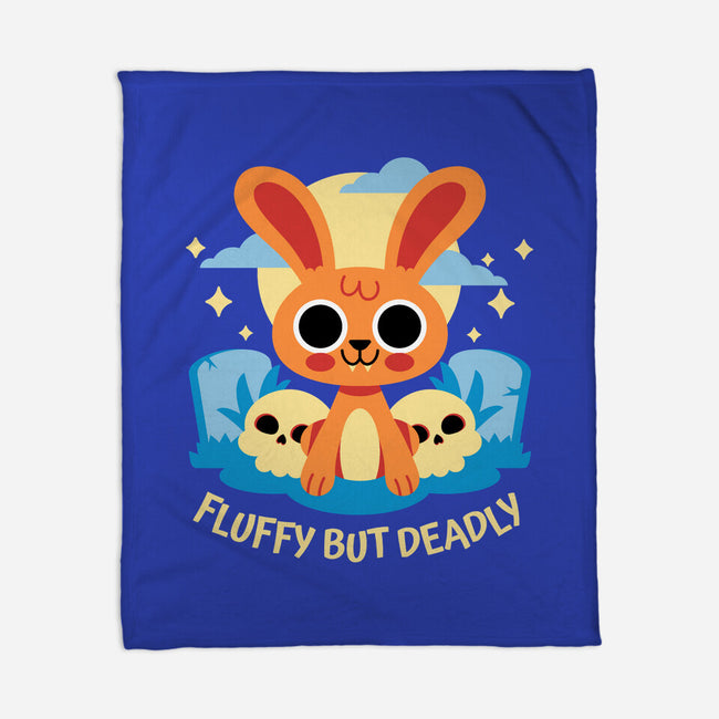 Fluffy But Deadly-None-Fleece-Blanket-FunkVampire