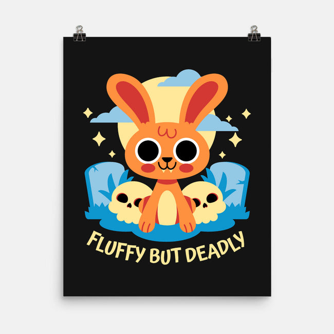 Fluffy But Deadly-None-Matte-Poster-FunkVampire