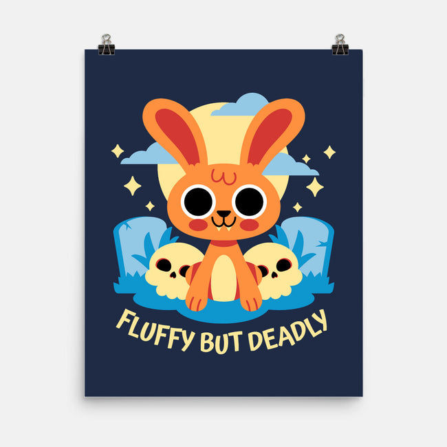 Fluffy But Deadly-None-Matte-Poster-FunkVampire