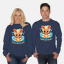 Fluffy But Deadly-Unisex-Crew Neck-Sweatshirt-FunkVampire