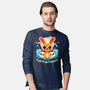 Fluffy But Deadly-Mens-Long Sleeved-Tee-FunkVampire