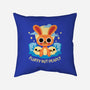 Fluffy But Deadly-None-Removable Cover w Insert-Throw Pillow-FunkVampire