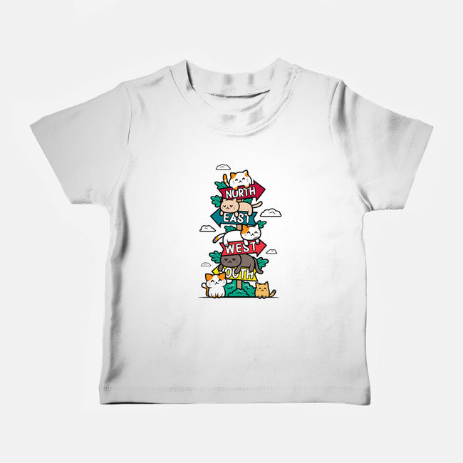 Travel Arrow Cats-Baby-Basic-Tee-krisren28