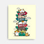 Travel Arrow Cats-None-Stretched-Canvas-krisren28