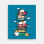 Travel Arrow Cats-None-Stretched-Canvas-krisren28