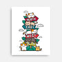 Travel Arrow Cats-None-Stretched-Canvas-krisren28