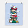 Travel Arrow Cats-None-Matte-Poster-krisren28