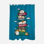 Travel Arrow Cats-None-Polyester-Shower Curtain-krisren28