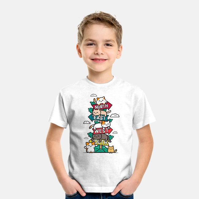 Travel Arrow Cats-Youth-Basic-Tee-krisren28