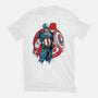 The First Avenger-Womens-Fitted-Tee-DrMonekers