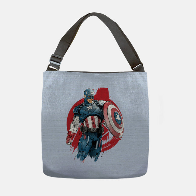 The First Avenger-None-Adjustable Tote-Bag-DrMonekers