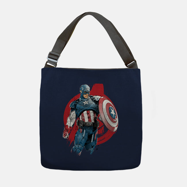 The First Avenger-None-Adjustable Tote-Bag-DrMonekers