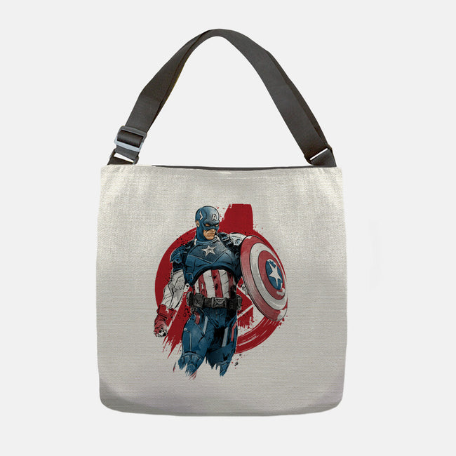 The First Avenger-None-Adjustable Tote-Bag-DrMonekers