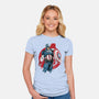 The First Avenger-Womens-Fitted-Tee-DrMonekers