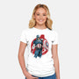 The First Avenger-Womens-Fitted-Tee-DrMonekers