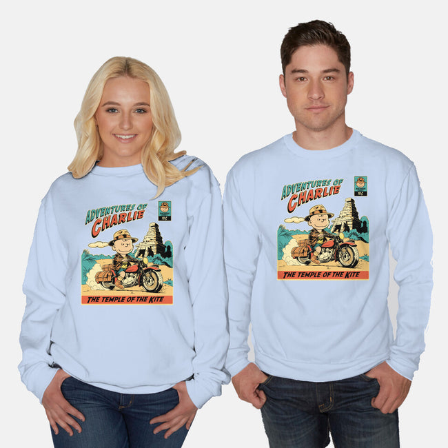 Adventures Of Charlie-Unisex-Crew Neck-Sweatshirt-P1yu5h