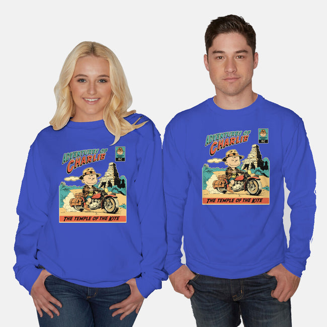Adventures Of Charlie-Unisex-Crew Neck-Sweatshirt-P1yu5h