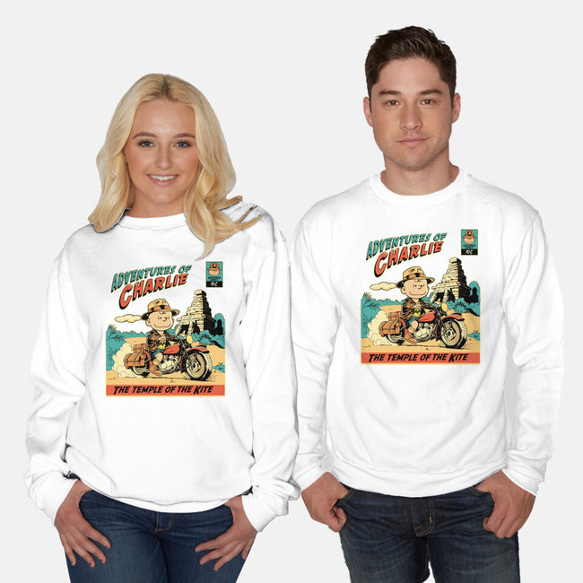 Adventures Of Charlie-Unisex-Crew Neck-Sweatshirt-P1yu5h