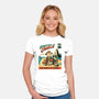 Adventures Of Charlie-Womens-Fitted-Tee-P1yu5h