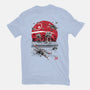 Battle On The Beach-Womens-Fitted-Tee-DrMonekers