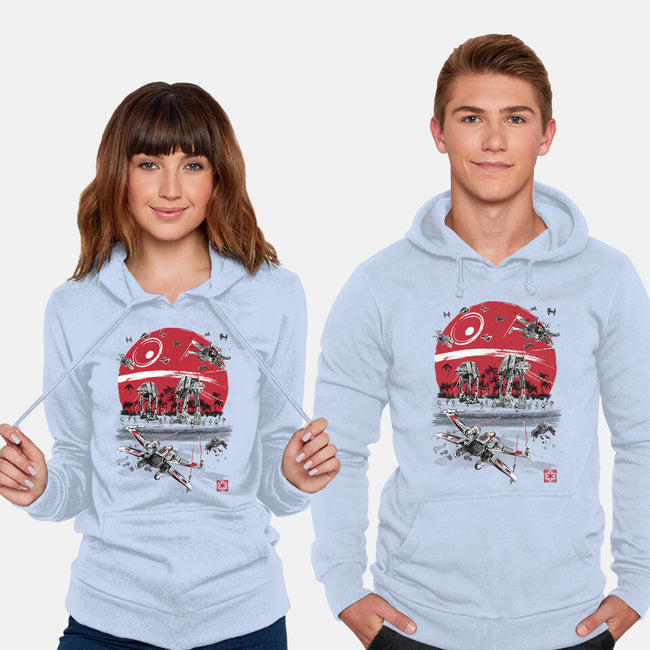 Battle On The Beach-Unisex-Pullover-Sweatshirt-DrMonekers