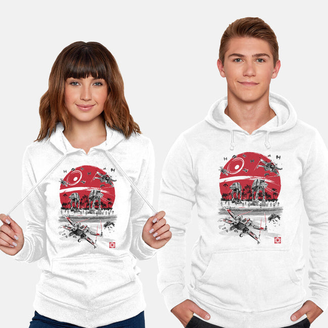 Battle On The Beach-Unisex-Pullover-Sweatshirt-DrMonekers