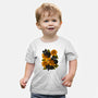 Sunflowers And Black Kitties-Baby-Basic-Tee-ricolaa