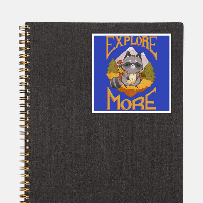 Explore More-None-Glossy-Sticker-ricolaa