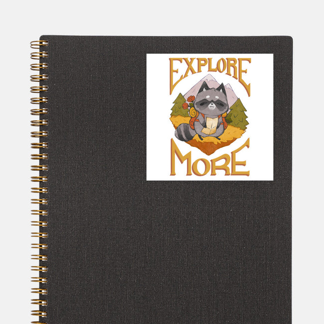 Explore More-None-Glossy-Sticker-ricolaa