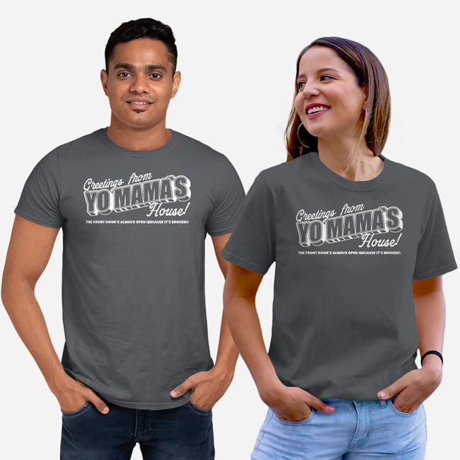 Greeting Mama House-Unisex-Basic-Tee-Studio Mootant