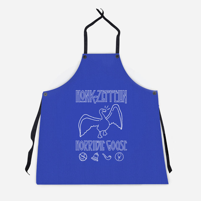 Honk Zeppelin-Unisex-Kitchen-Apron-demonigote