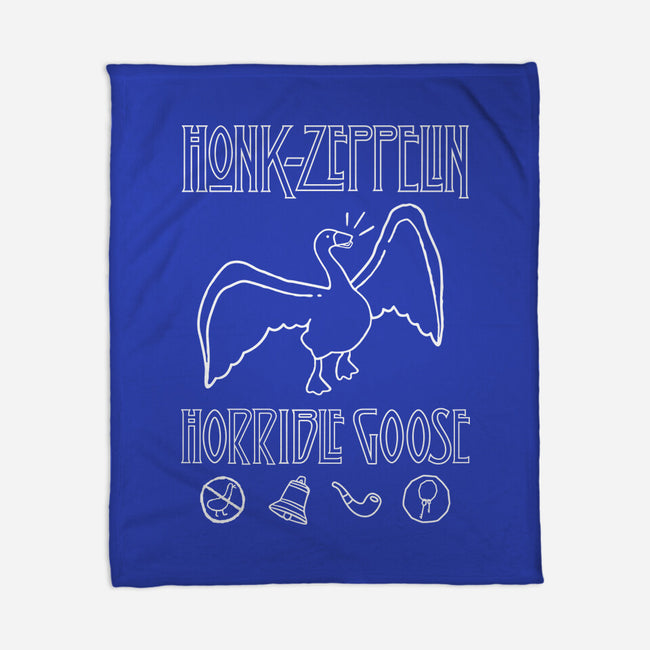 Honk Zeppelin-None-Fleece-Blanket-demonigote