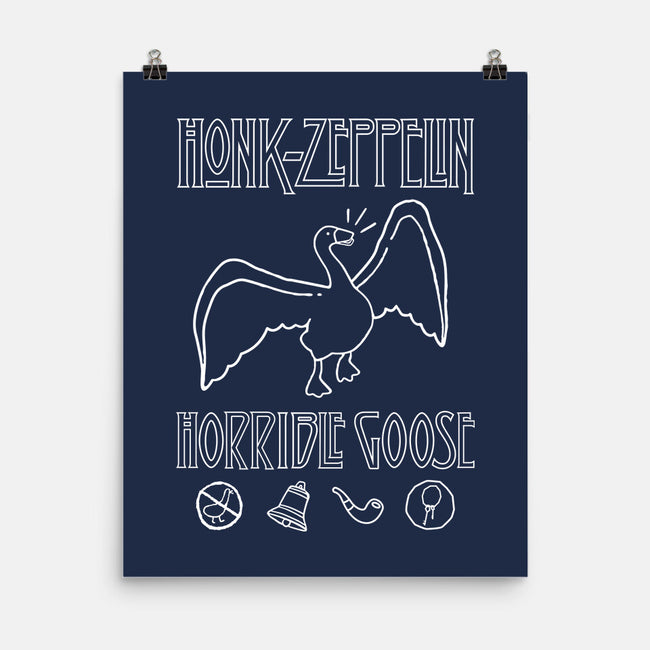 Honk Zeppelin-None-Matte-Poster-demonigote