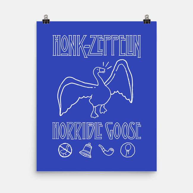 Honk Zeppelin-None-Matte-Poster-demonigote