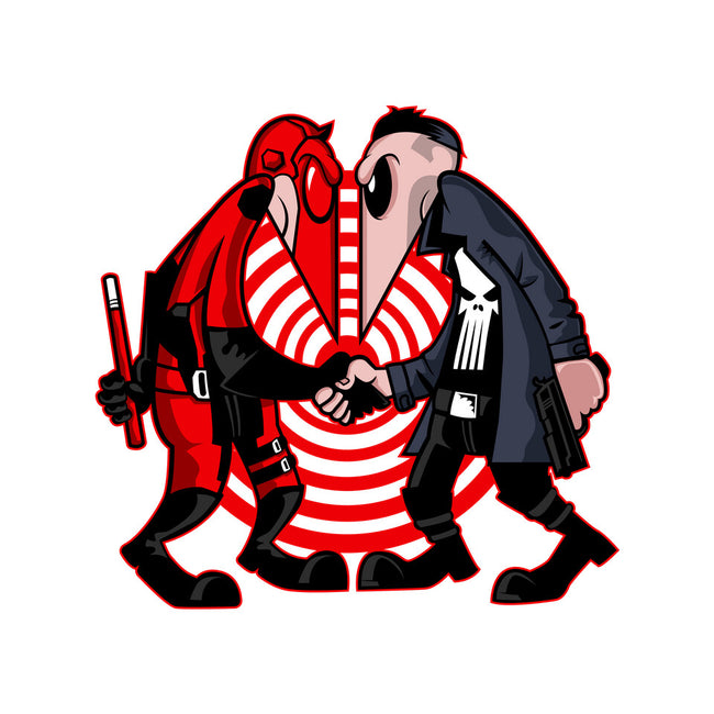 Devil Vs Antihero-None-Glossy-Sticker-demonigote