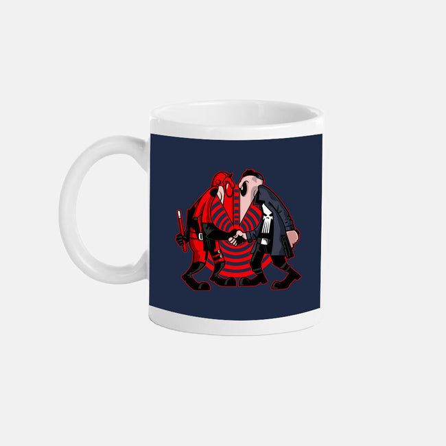 Devil Vs Antihero-None-Mug-Drinkware-demonigote