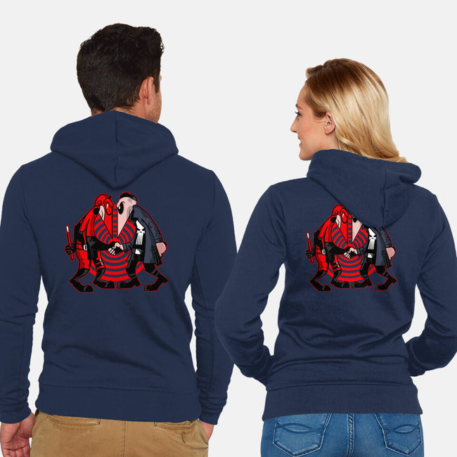 Devil Vs Antihero-Unisex-Zip-Up-Sweatshirt-demonigote