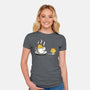 Cookie Jacuzzi-Womens-Fitted-Tee-demonigote