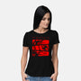 Hell City-Womens-Basic-Tee-demonigote