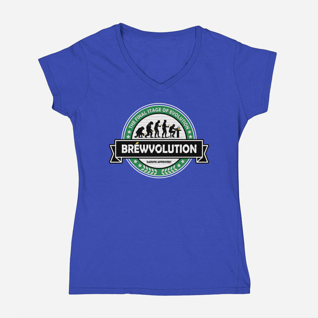 Brewvolution-Womens-V-Neck-Tee-erion_designs
