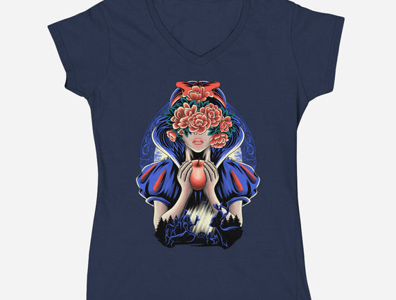 Snow Princess Flower Face