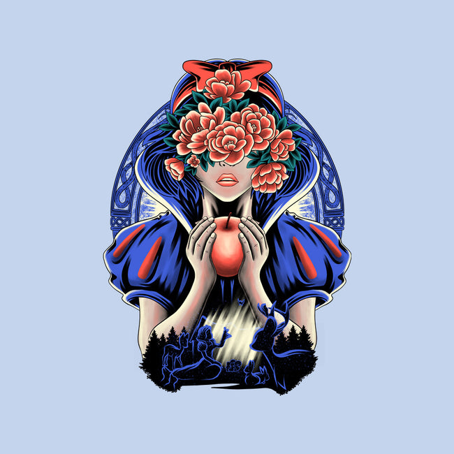 Snow Princess Flower Face-Unisex-Crew Neck-Sweatshirt-rmatix