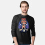 Snow Princess Flower Face-Mens-Long Sleeved-Tee-rmatix