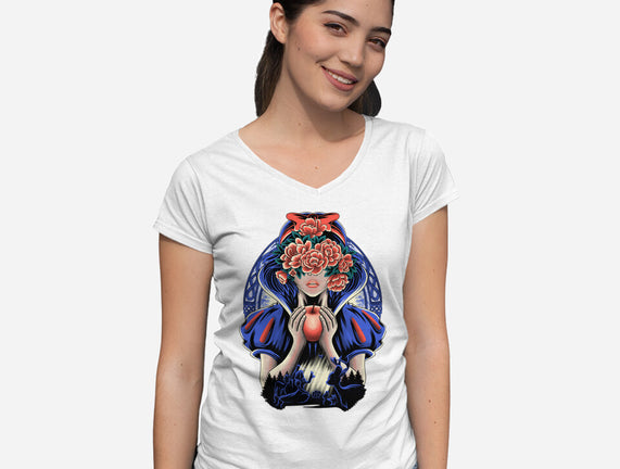 Snow Princess Flower Face