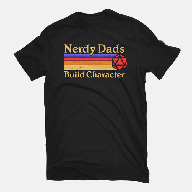 Nerdy Dads-Unisex-Basic-Tee-Aarons Art Room