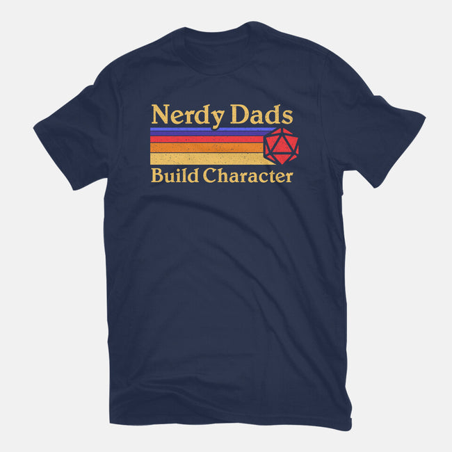 Nerdy Dads-Unisex-Basic-Tee-Aarons Art Room
