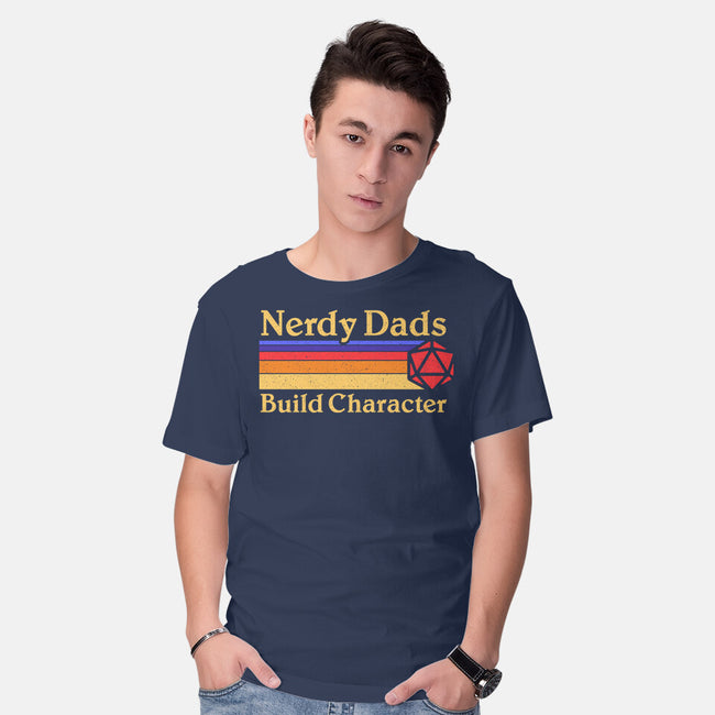 Nerdy Dads-Mens-Basic-Tee-Aarons Art Room