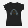 One Love To Rule Them All-Womens-V-Neck-Tee-momma_gorilla