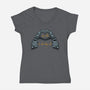 One Love To Rule Them All-Womens-V-Neck-Tee-momma_gorilla